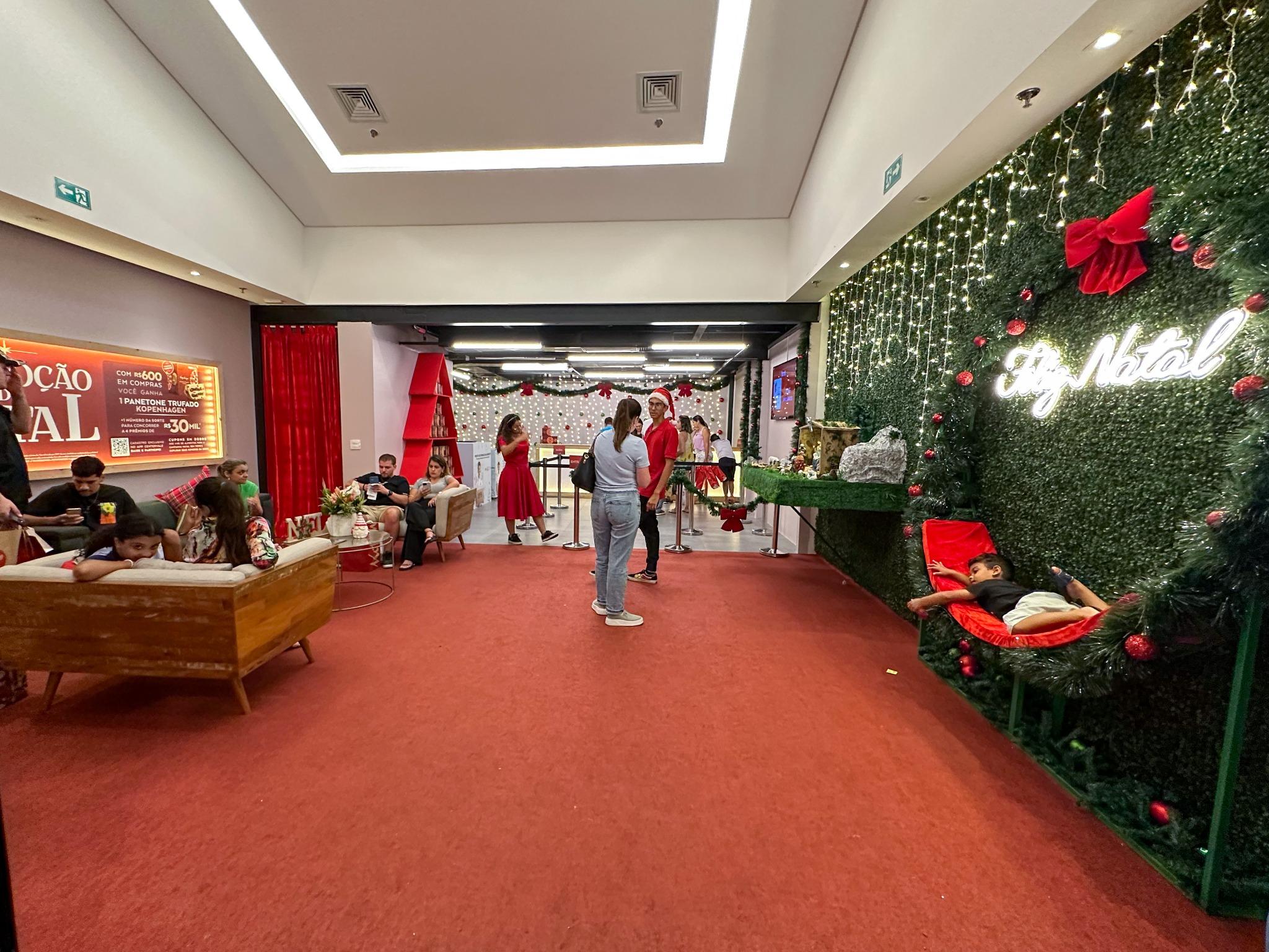 Entrada mágica de natal
